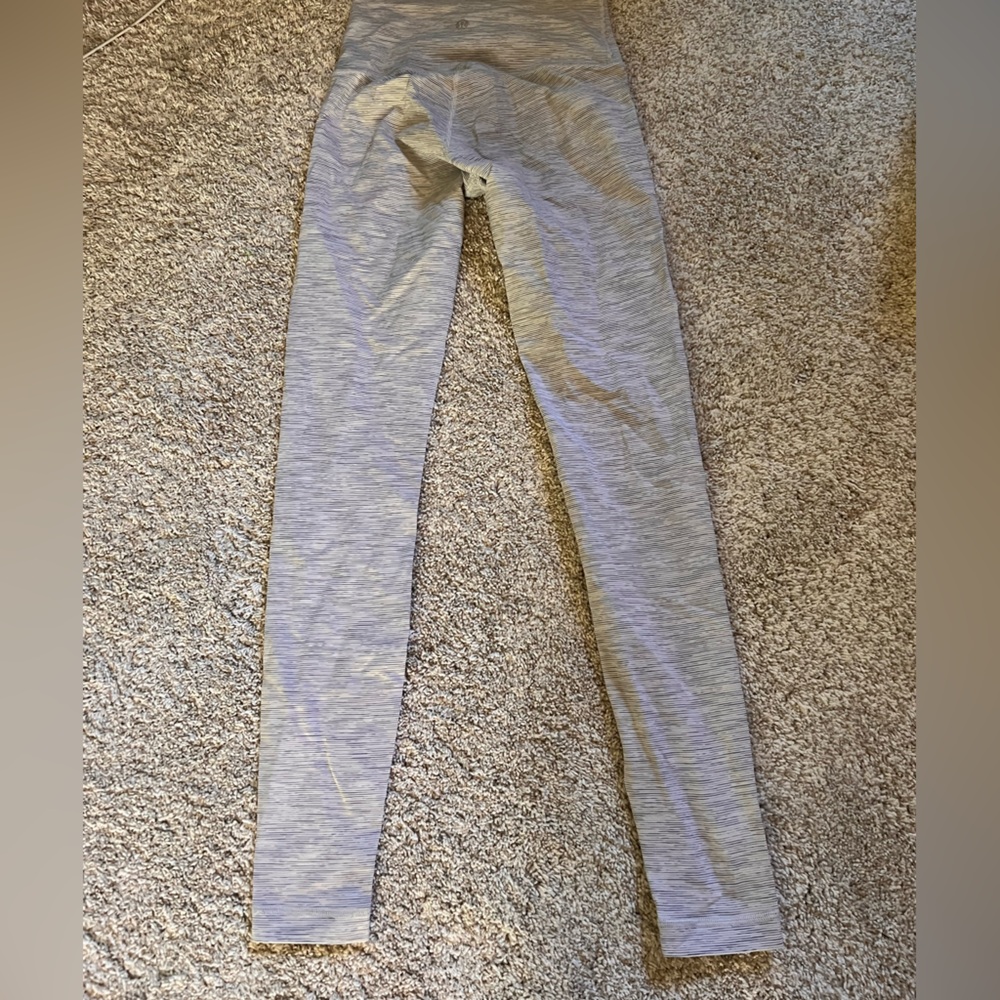 Striped lululemon leggings